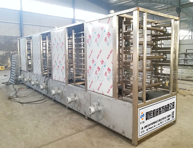 梅干菜網帶式烘干機價格